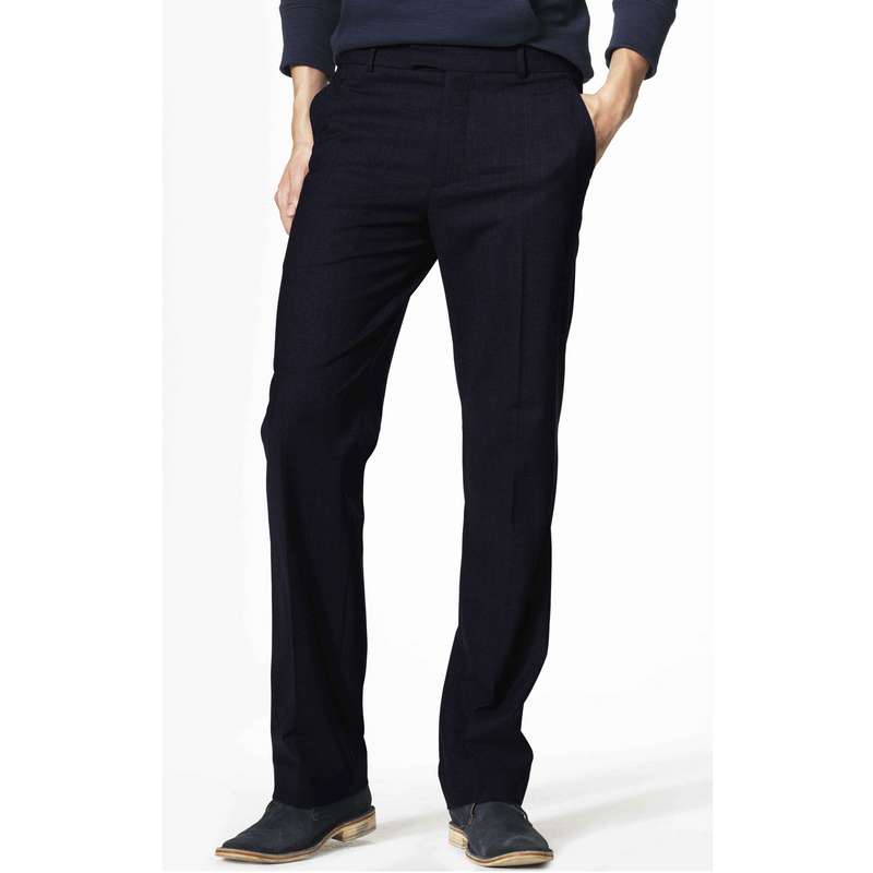 ベーシックレッグパンツ, ネイビー, large image number 0